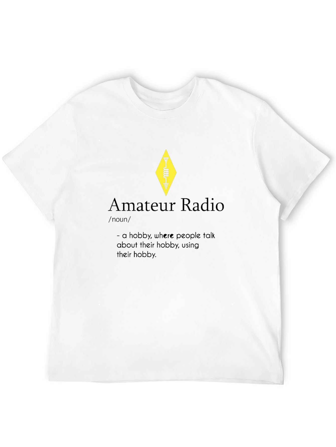 Amateur Radio Hobbyist Graphic Tee