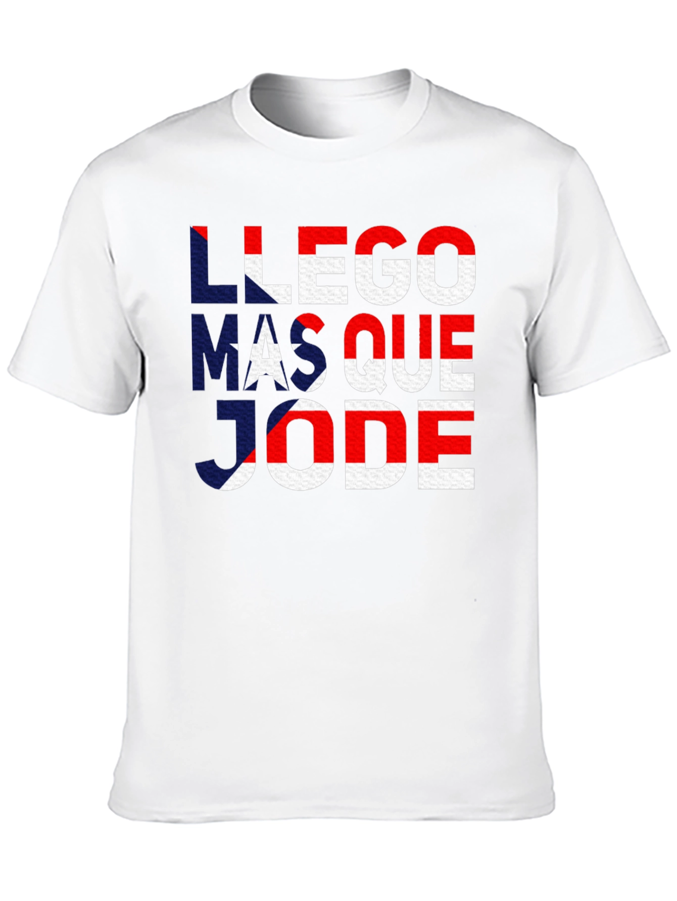 Llego Mas Que Jode Puerto Rico Flag T-Shirt