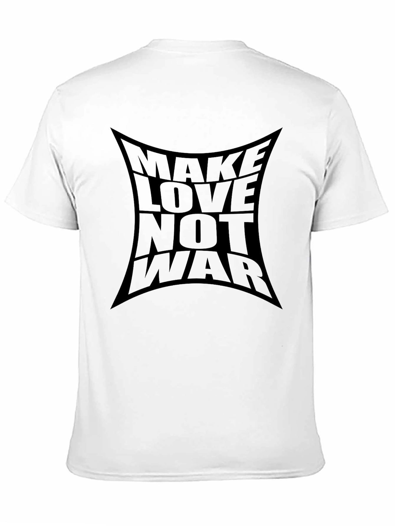Make Love Not War Graphic Tee - Black T-Shirt