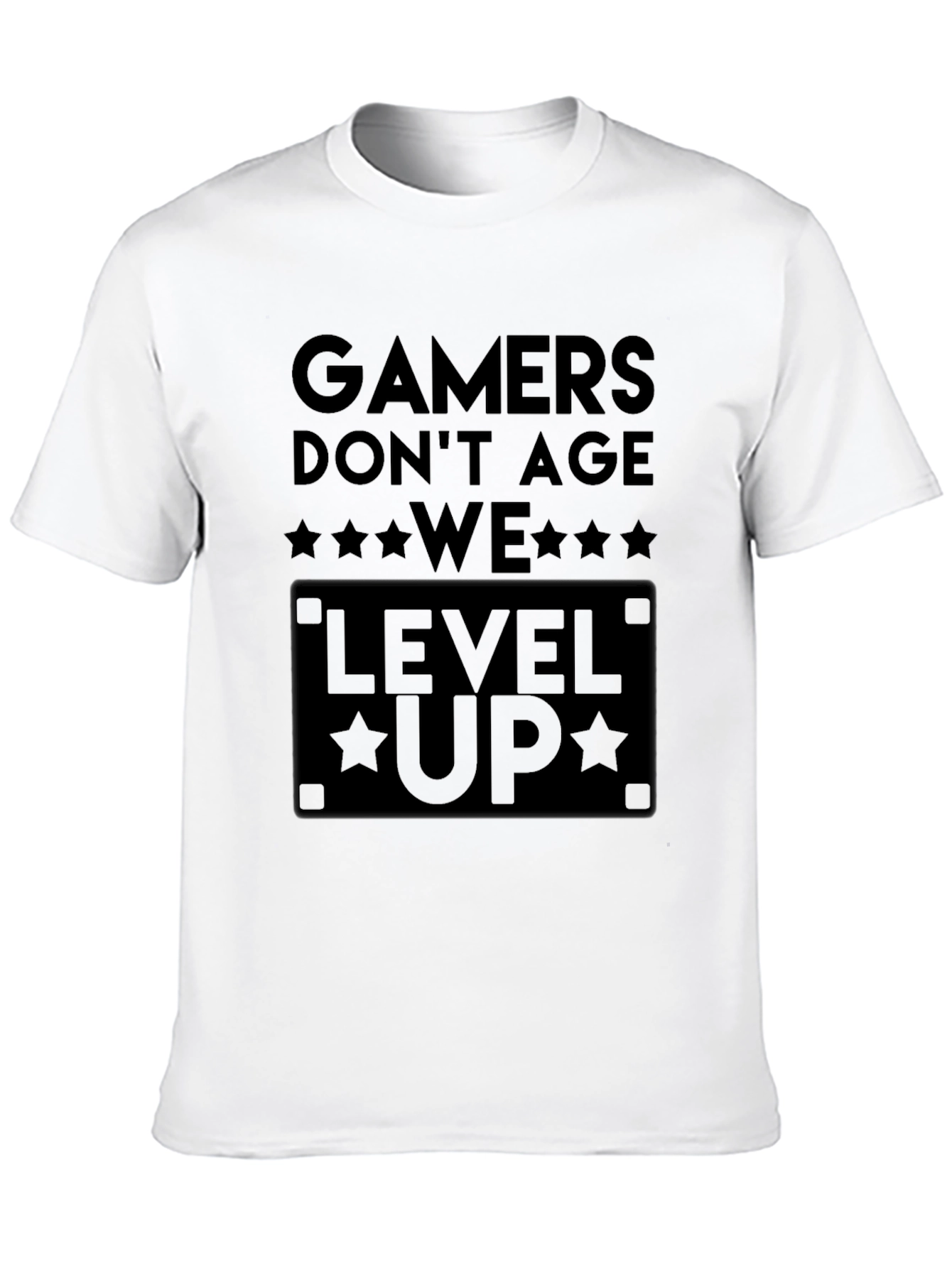 Gamers Dont Age We Level Up T-Shirt