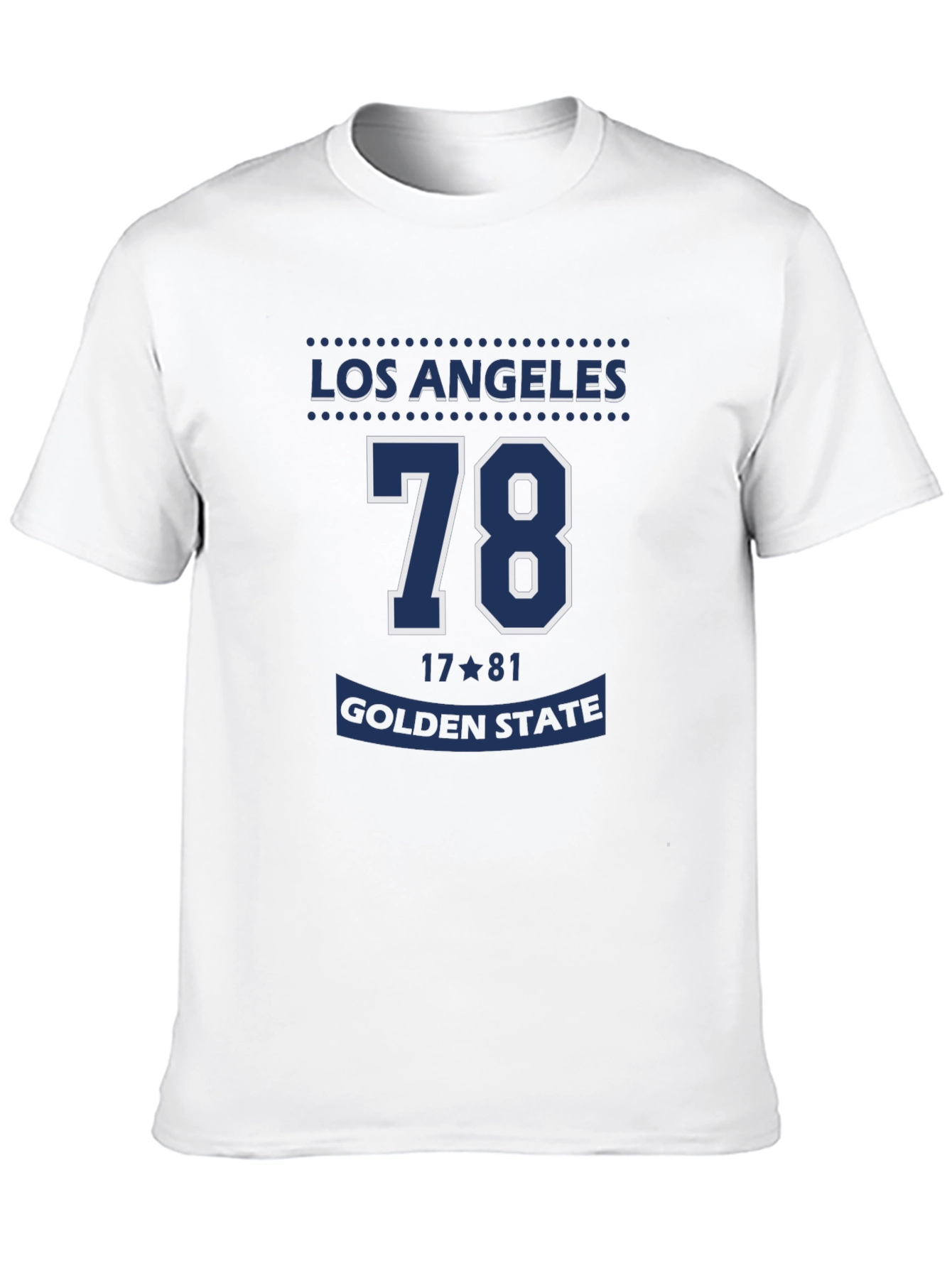 Los Angeles 78 Golden State Basketball T-Shirt