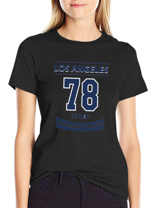 Los Angeles 78 Golden State Basketball T-Shirt