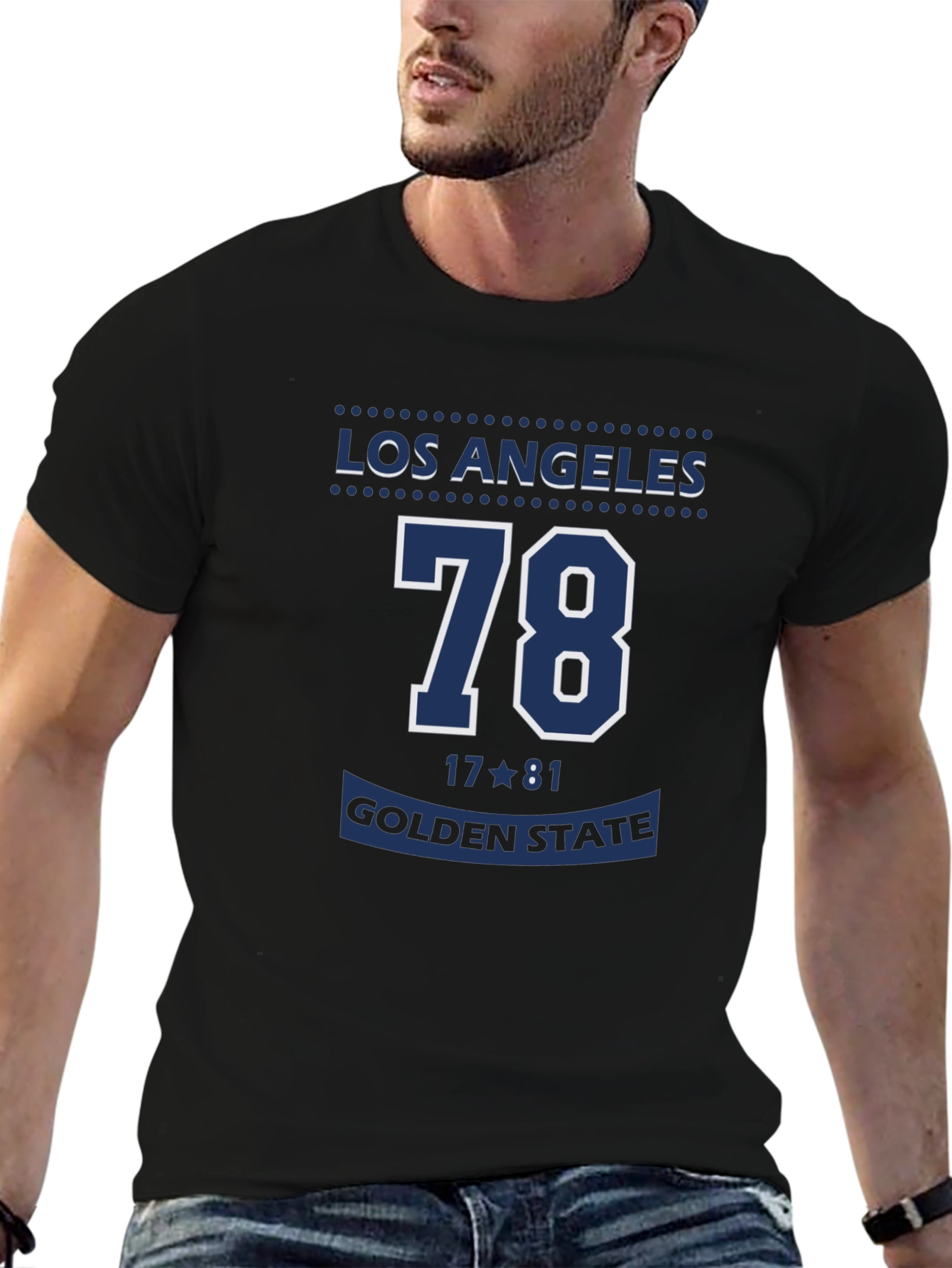 Los Angeles 78 Golden State Basketball T-Shirt