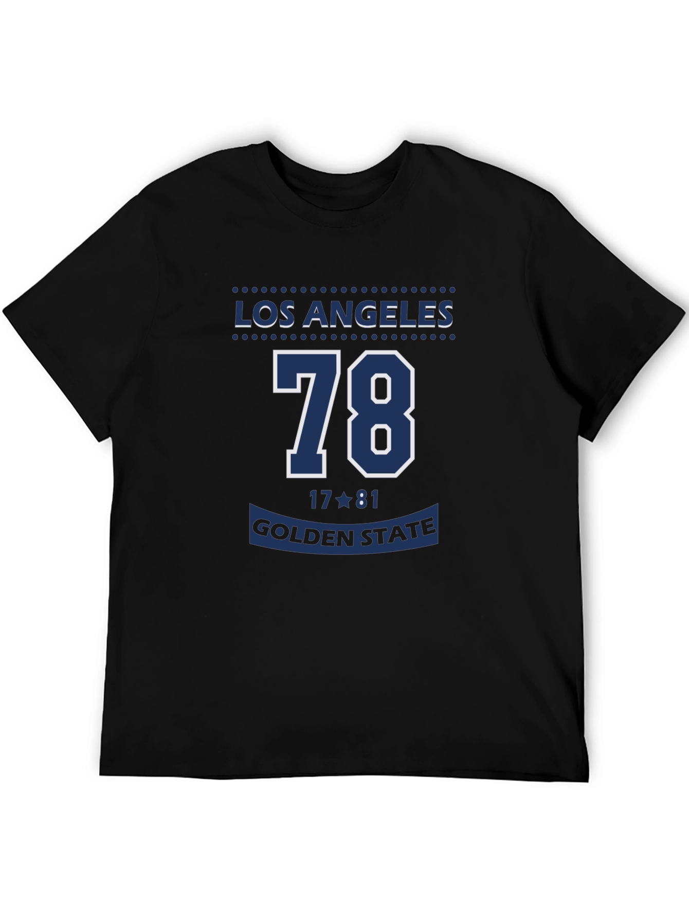Los Angeles 78 Golden State Basketball T-Shirt