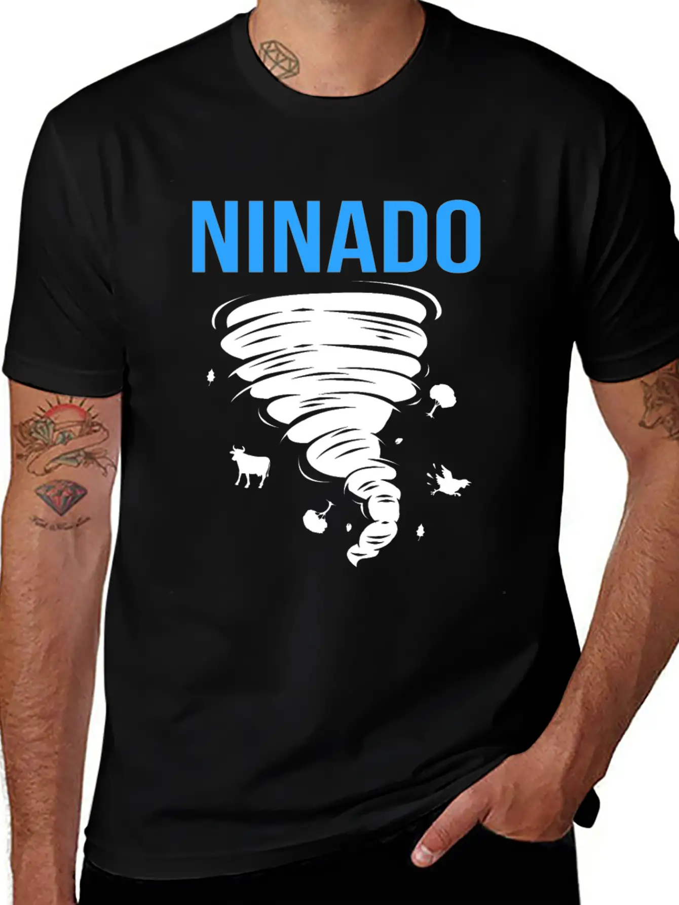 9th Bday Ninado Birthday Tornado Stylish Everyday T-Shirt – Unisex Basic Cotton Tee
