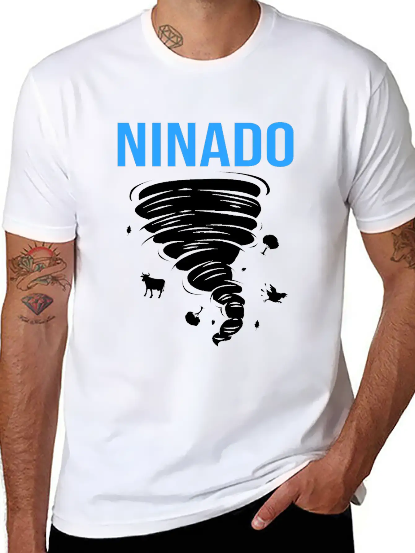 9th Bday Ninado Birthday Tornado Stylish Everyday T-Shirt – Unisex Basic Cotton Tee