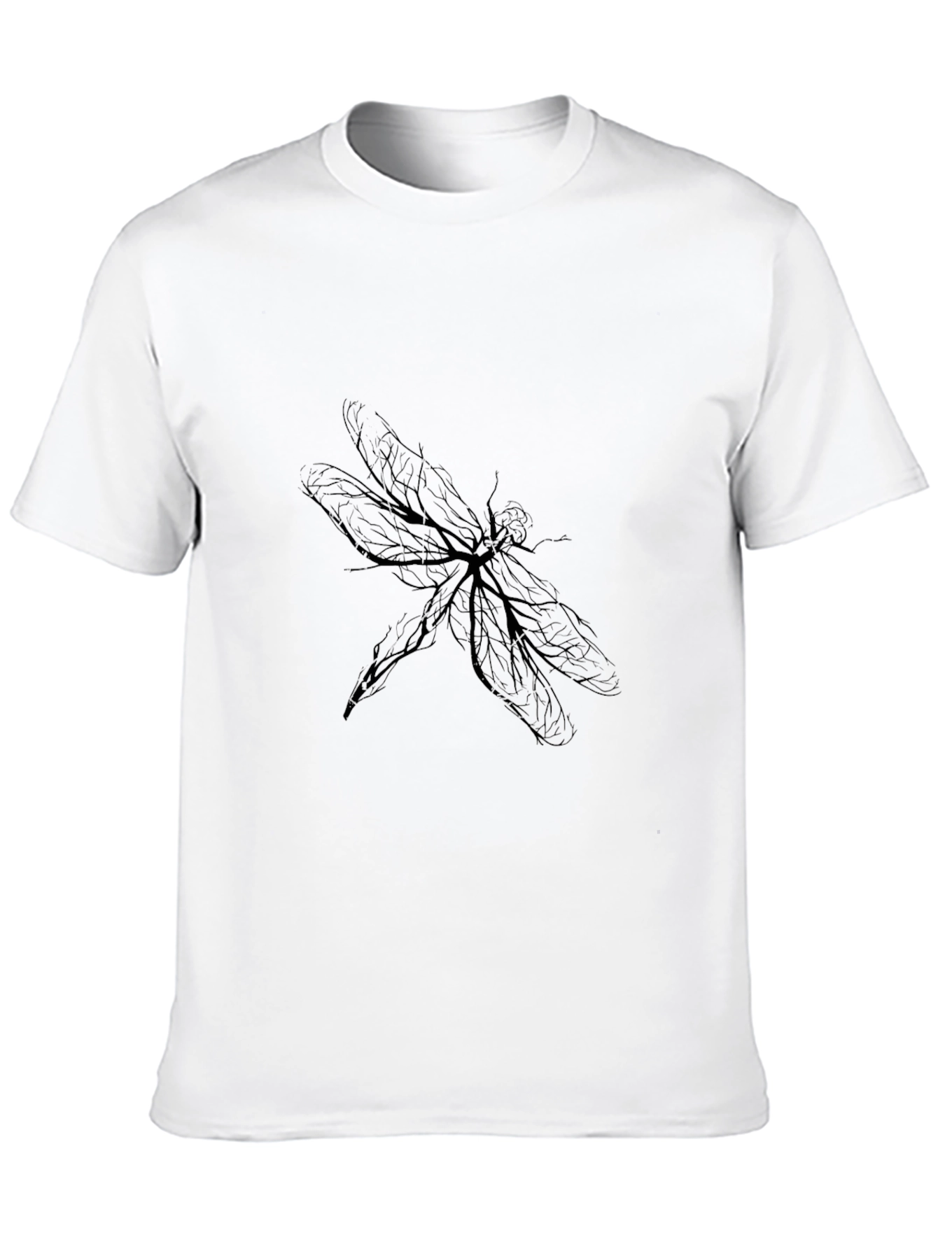 Dragonfly Graphic Black T-Shirt