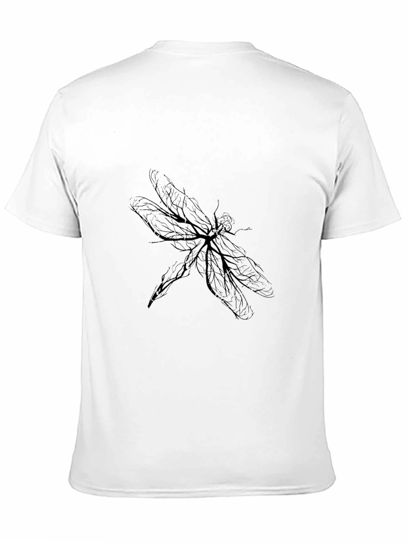 Dragonfly Graphic Black T-Shirt