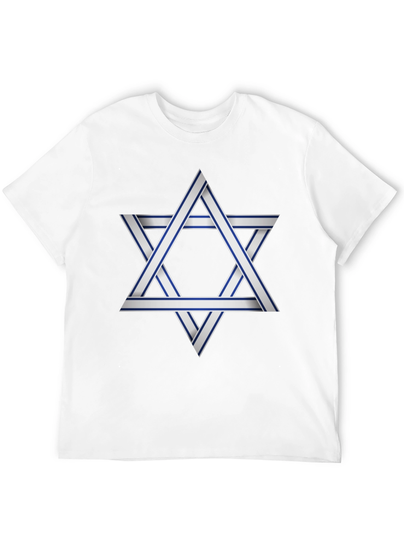 Star of David Graphic Black T-Shirt