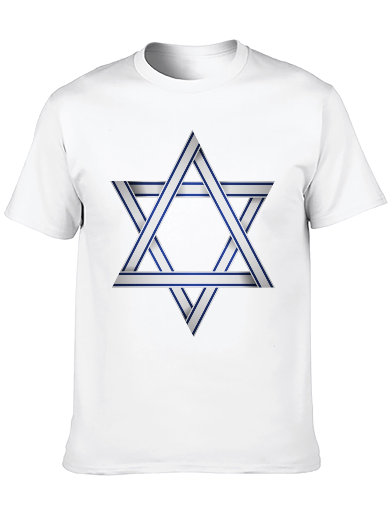 Star of David Graphic Black T-Shirt