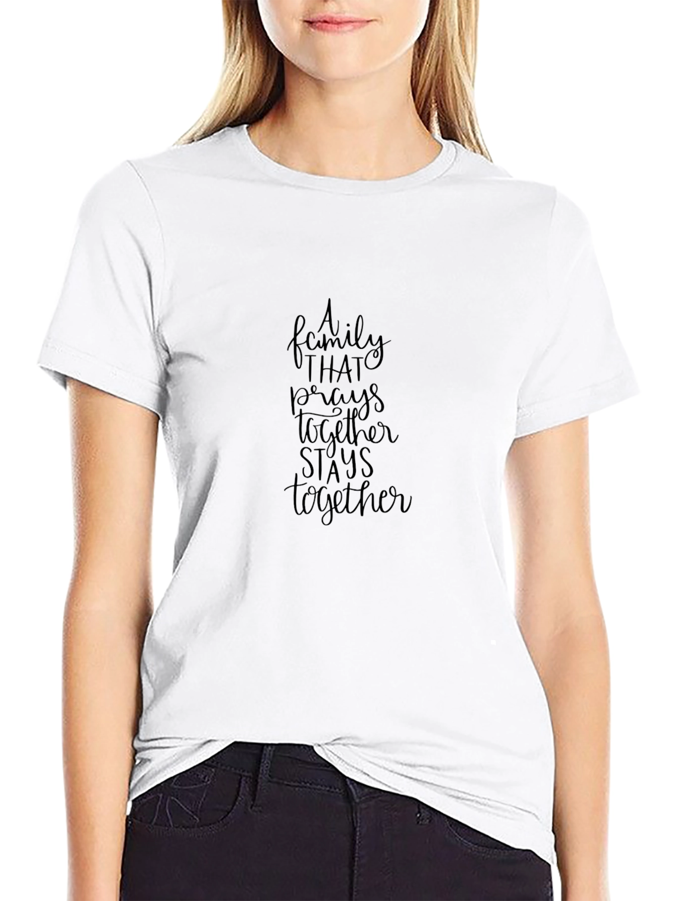 Family That Prays Together T-Shirt