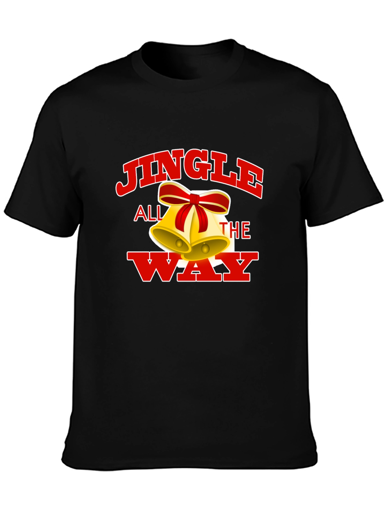 Jingle All The Way Christmas Graphic T-Shirt