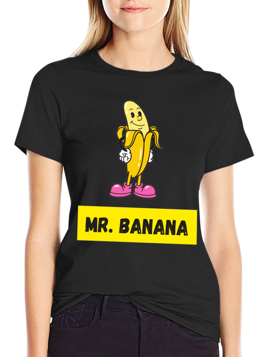 Mr. Banana T-Shirt - Funny Cartoon Fruit Tee