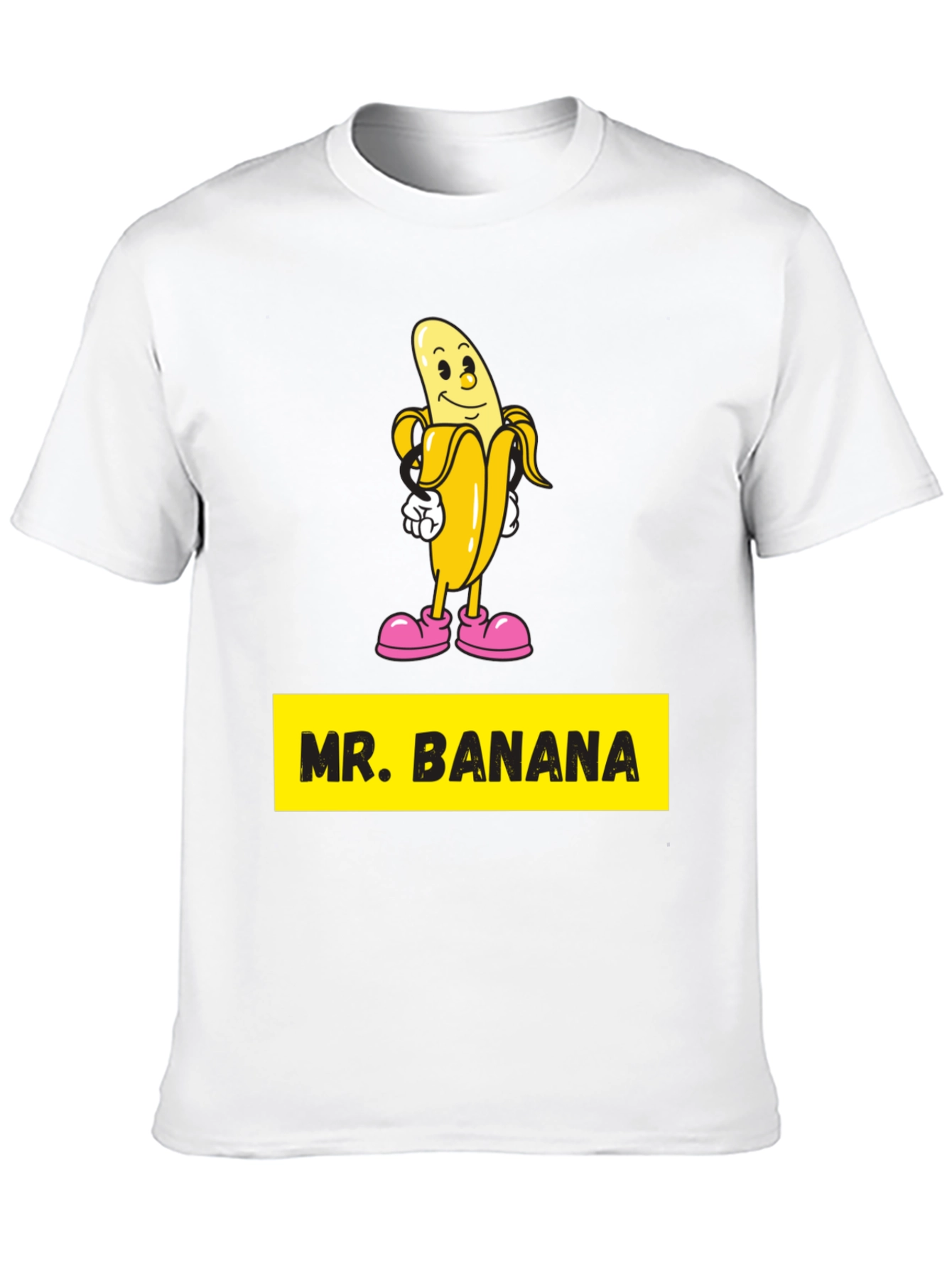 Mr. Banana T-Shirt - Funny Cartoon Fruit Tee