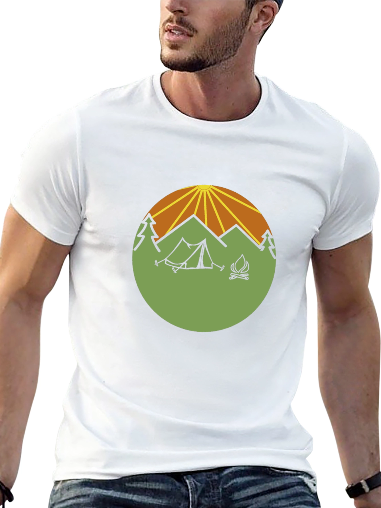 Camping Adventure Tee - Outdoor Graphic T-Shirt