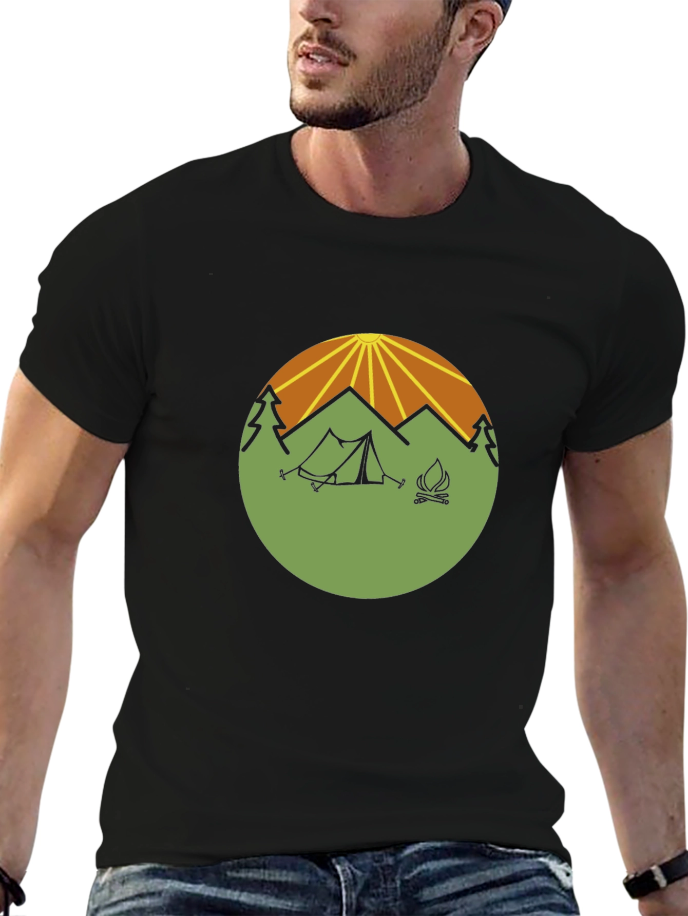 Camping Adventure Tee - Outdoor Graphic T-Shirt