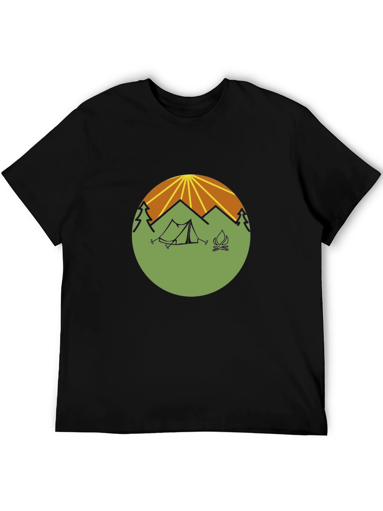 Camping Adventure Tee - Outdoor Graphic T-Shirt