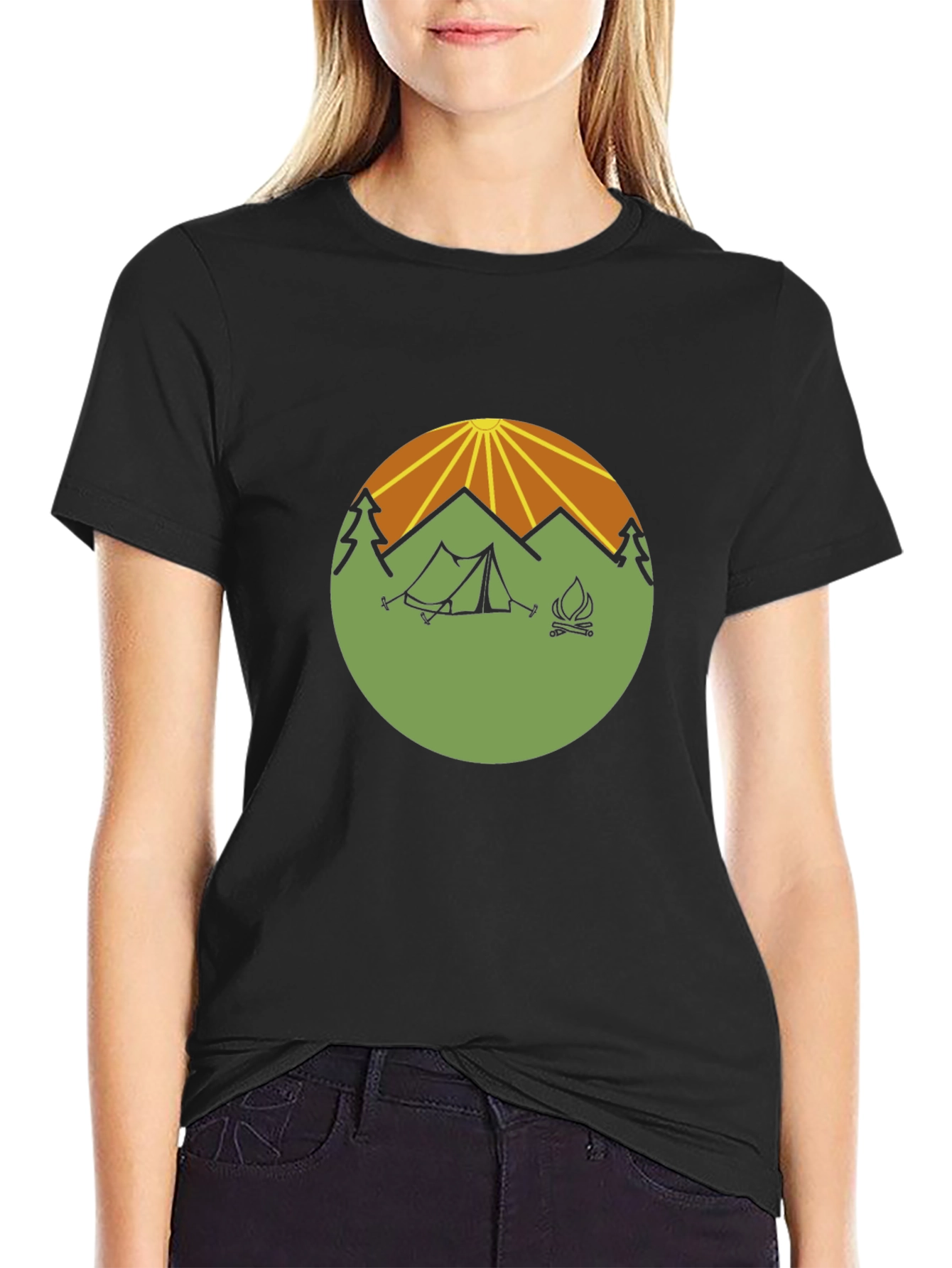 Camping Adventure Tee - Outdoor Graphic T-Shirt