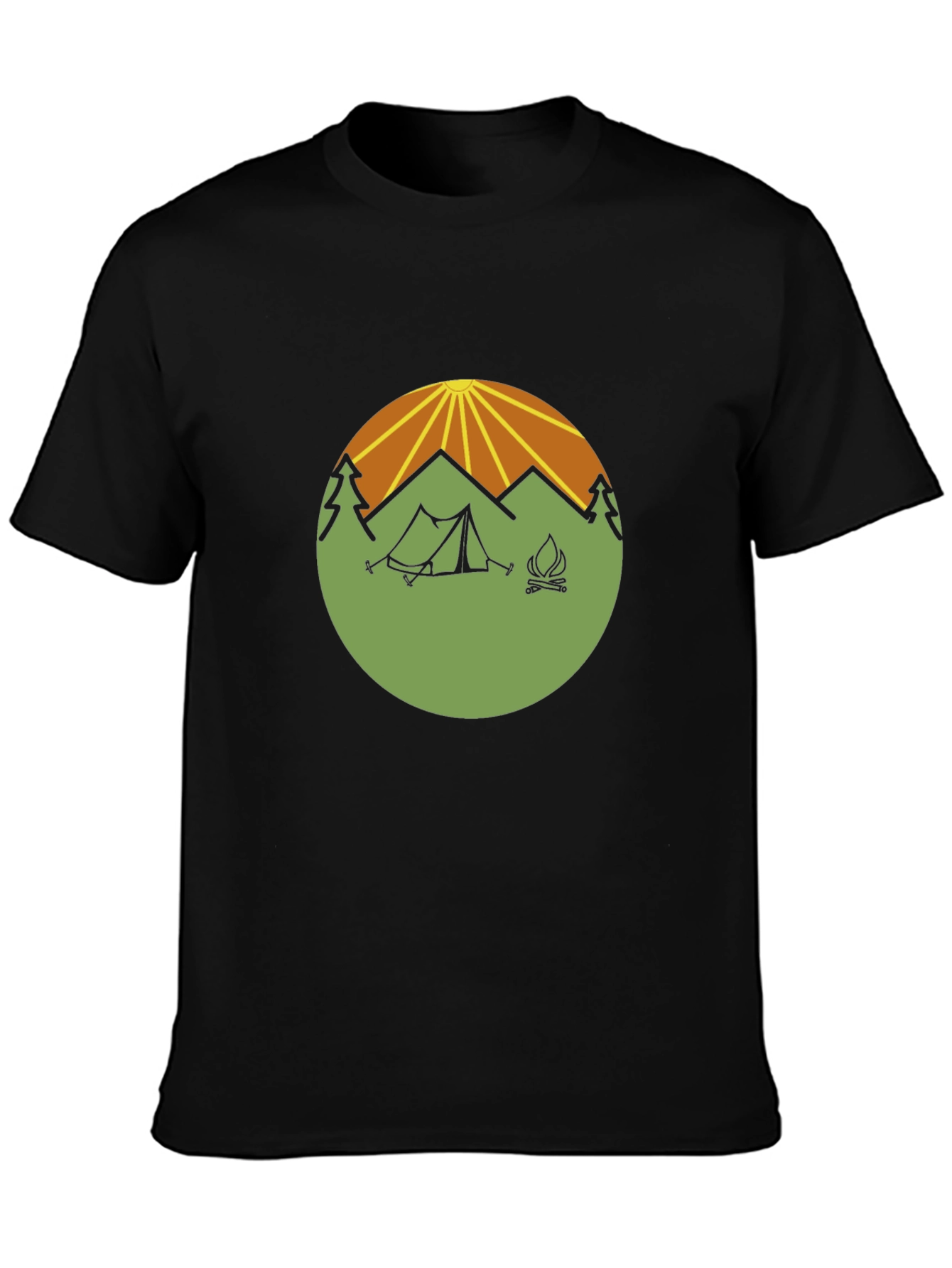 Camping Adventure Tee - Outdoor Graphic T-Shirt