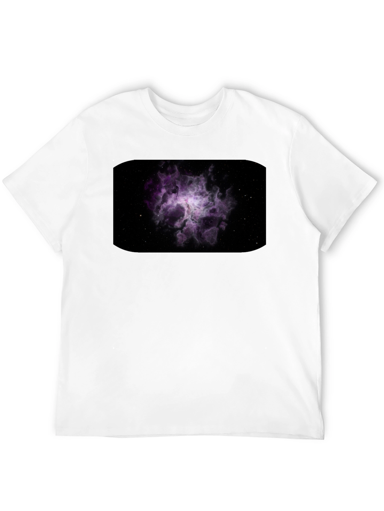 Nebula Print Black Tee