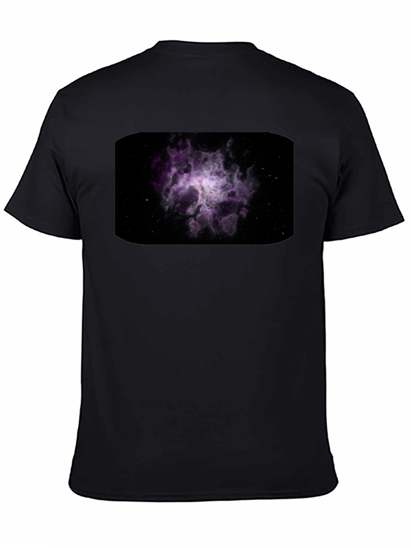 Nebula Print Black Tee