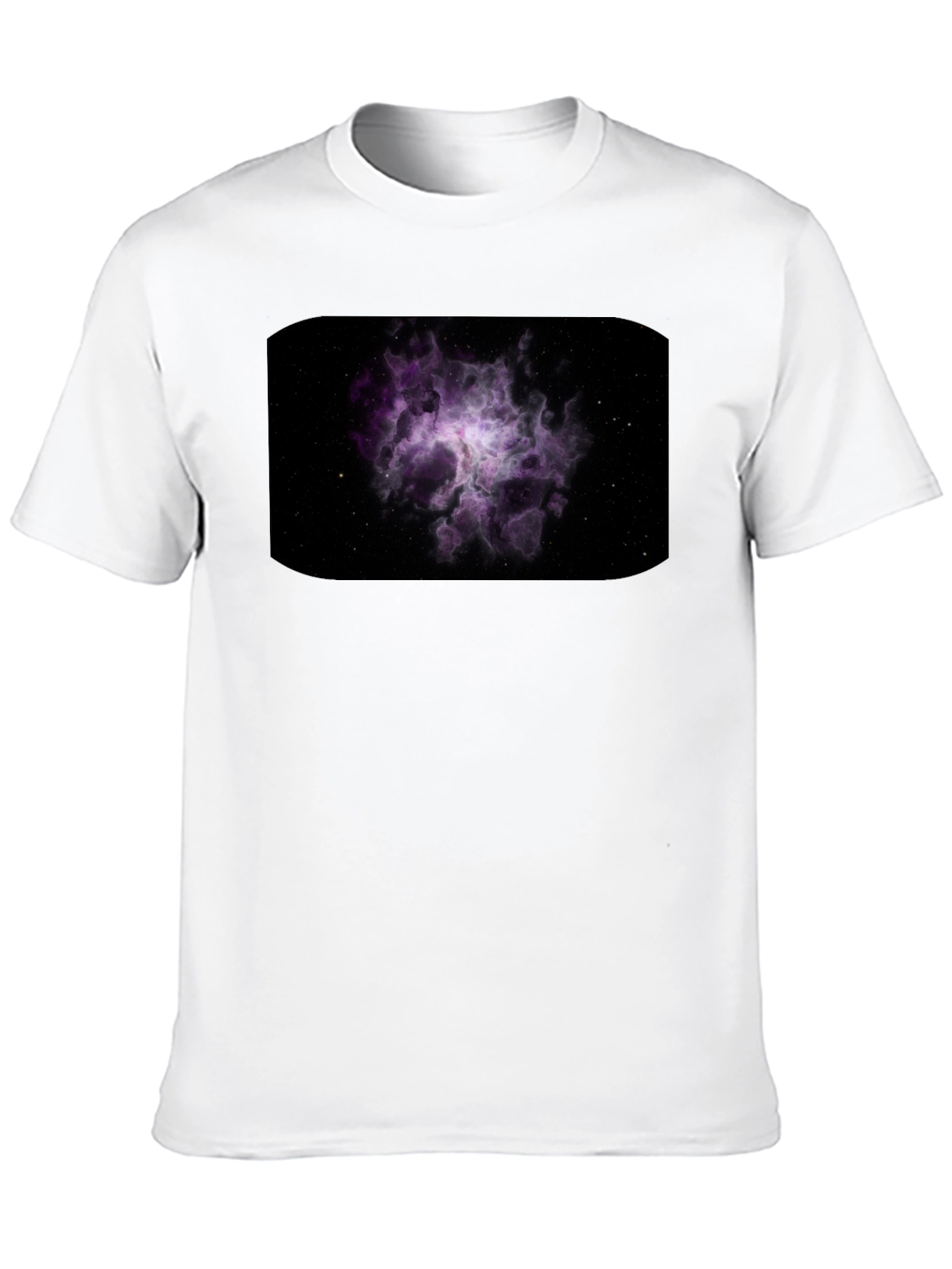 Nebula Print Black Tee