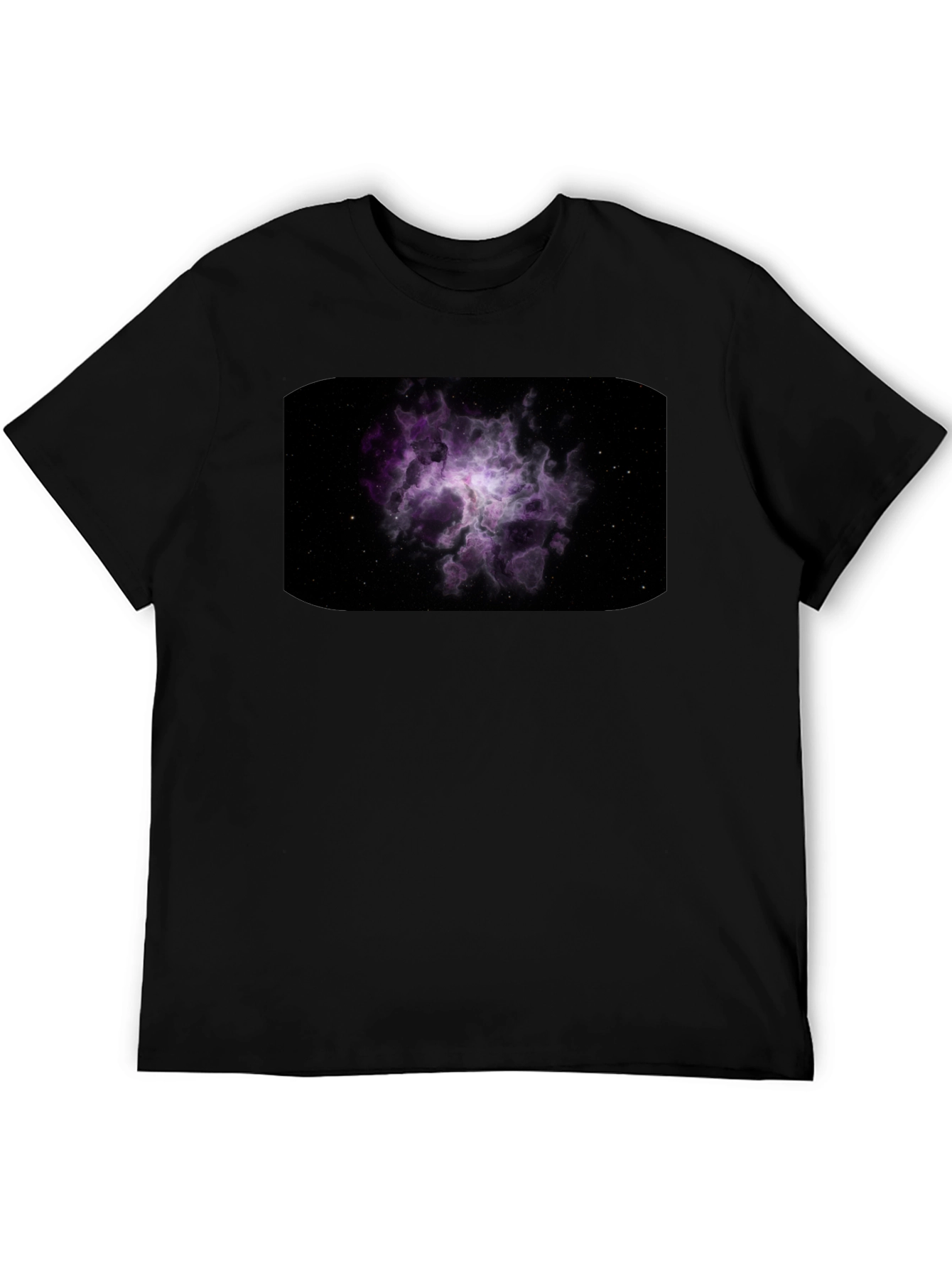 Nebula Print Black Tee