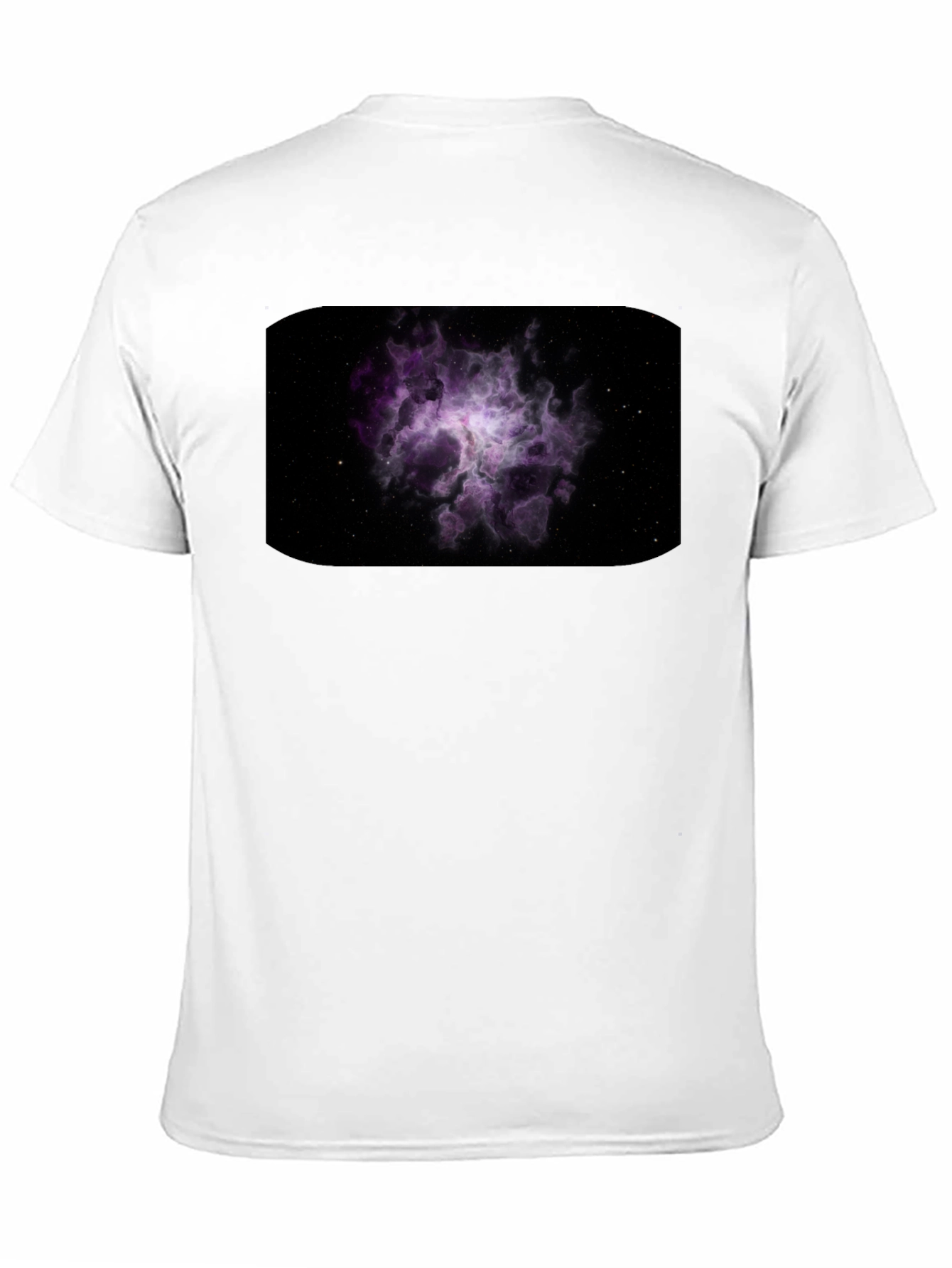 Nebula Print Black Tee