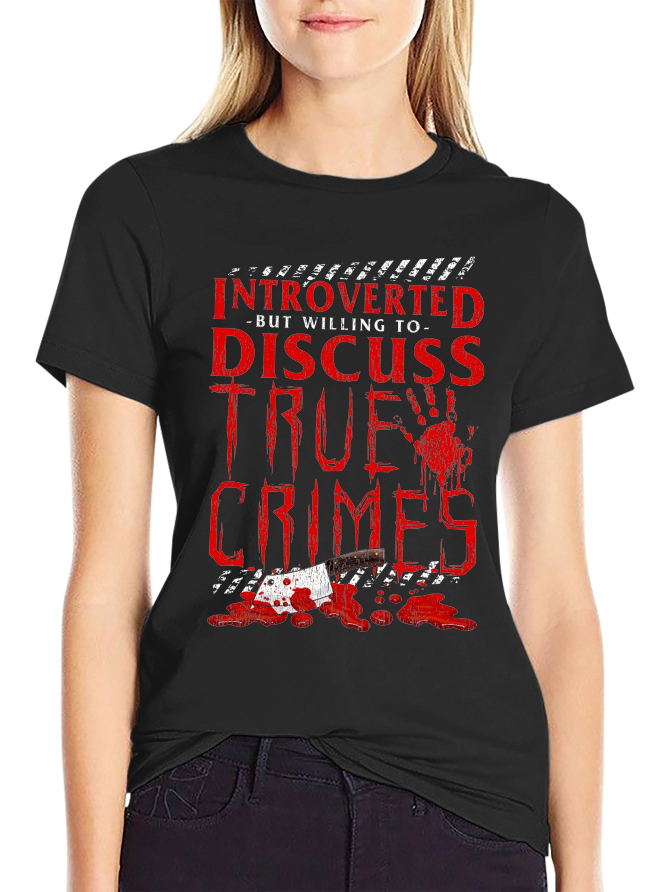 Introverted True Crime T-Shirt
