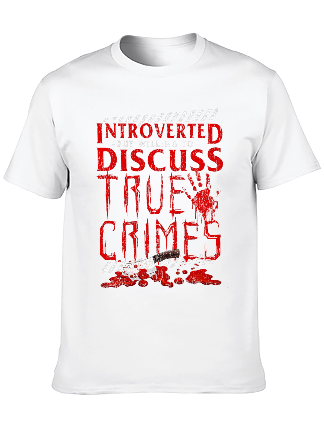 Introverted True Crime T-Shirt