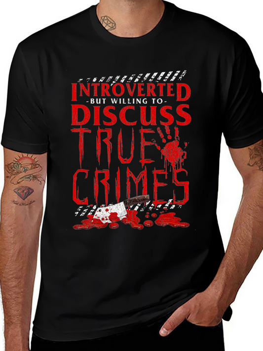 Introverted True Crime T-Shirt