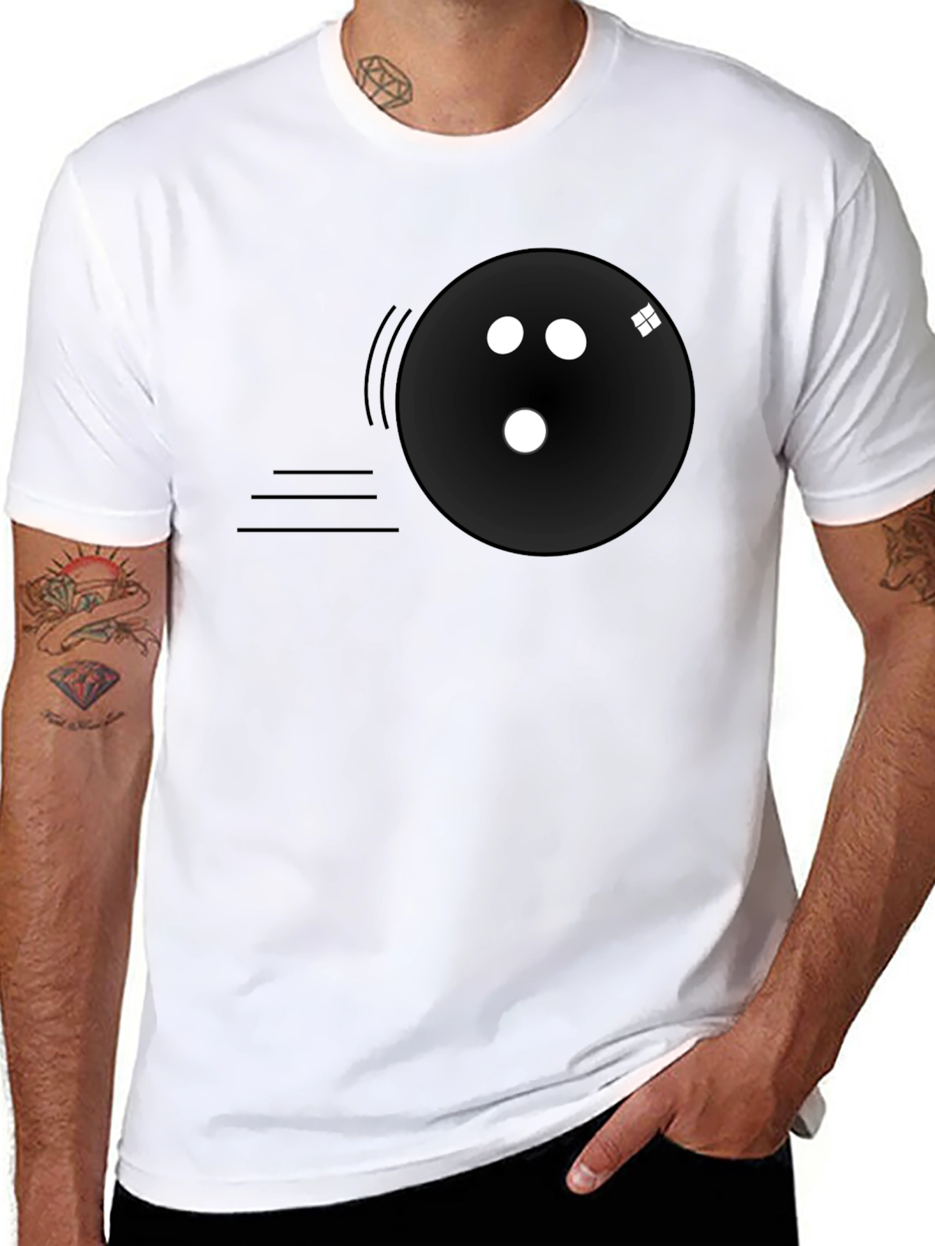 Bowling Ball T-Shirt - Strike Style!