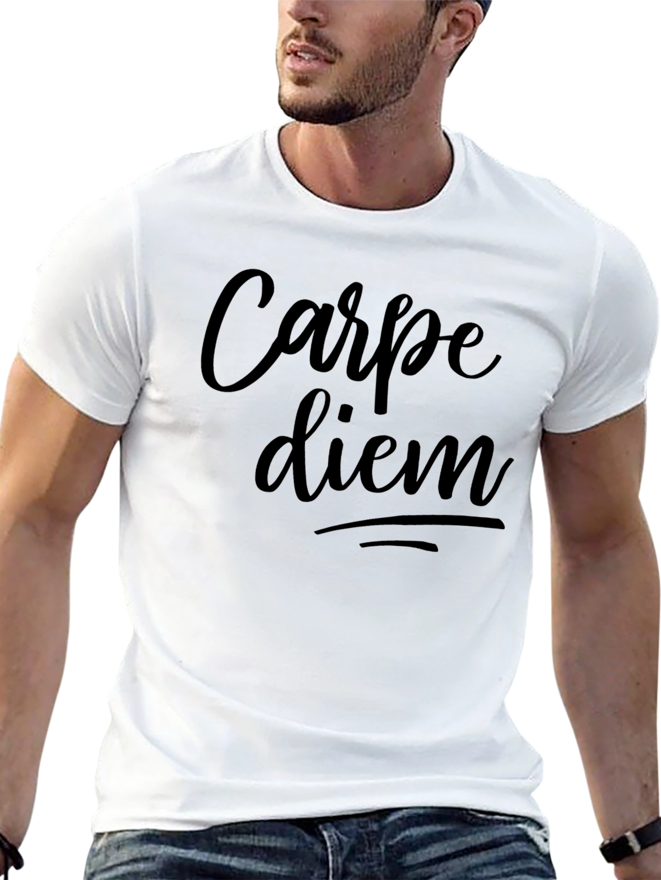Carpe Diem Graphic Tee - Black T-Shirt