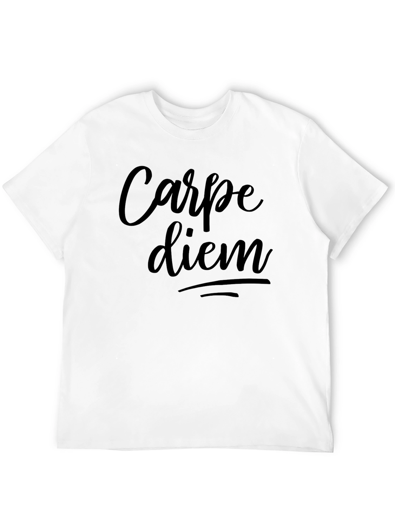 Carpe Diem Graphic Tee - Black T-Shirt