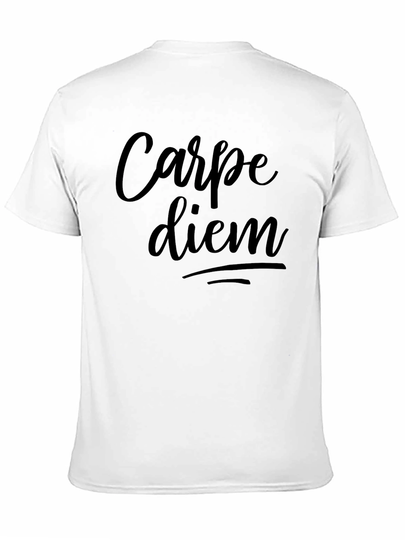 Carpe Diem Graphic Tee - Black T-Shirt