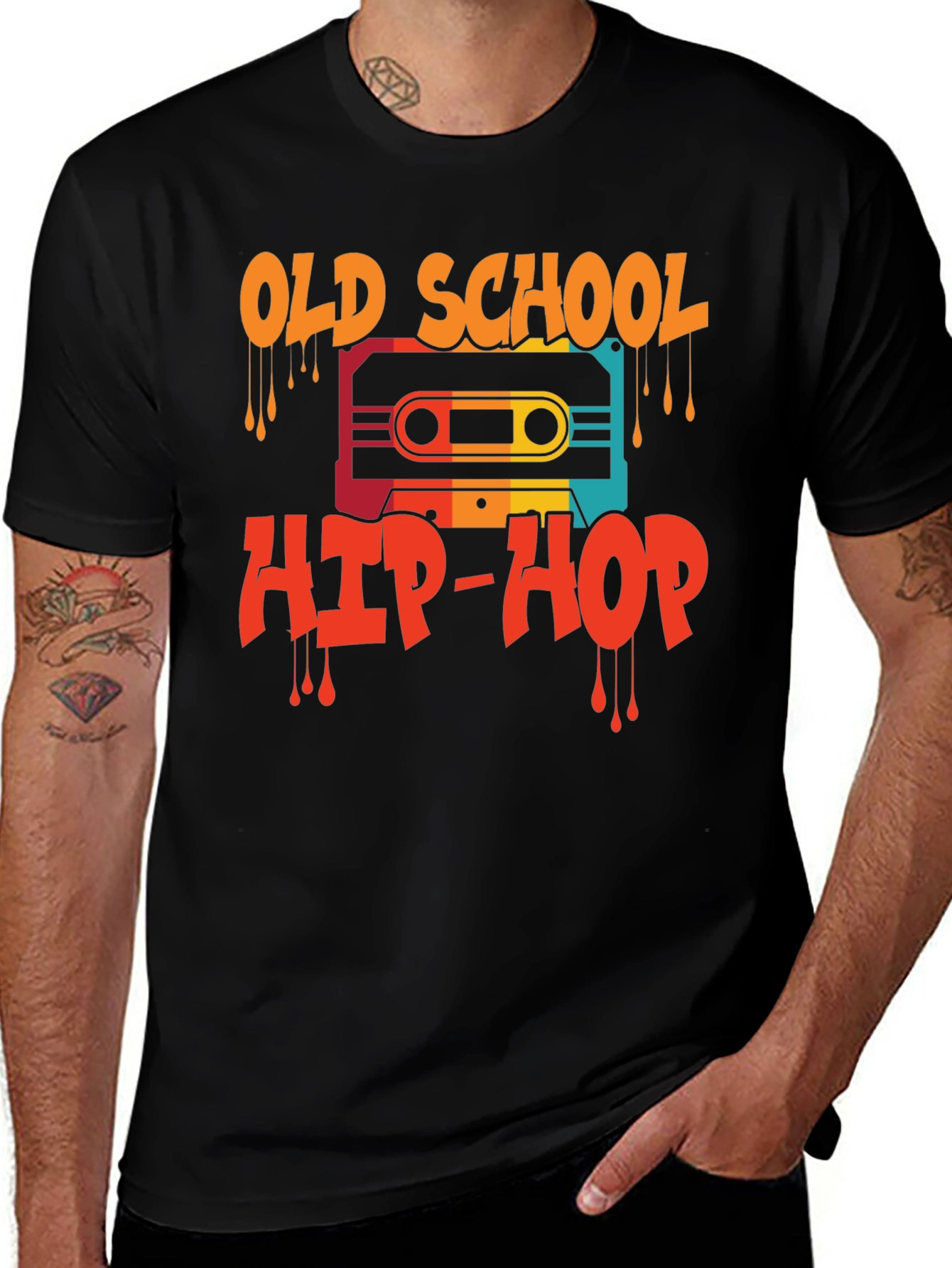 Old School Hip-Hop Graphic Tee