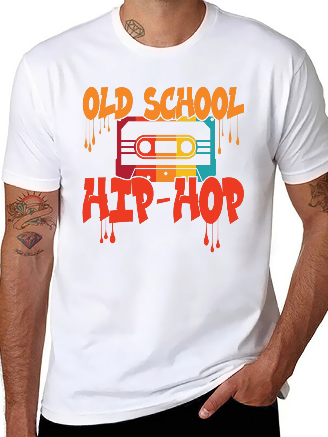 Old School Hip-Hop Graphic Tee