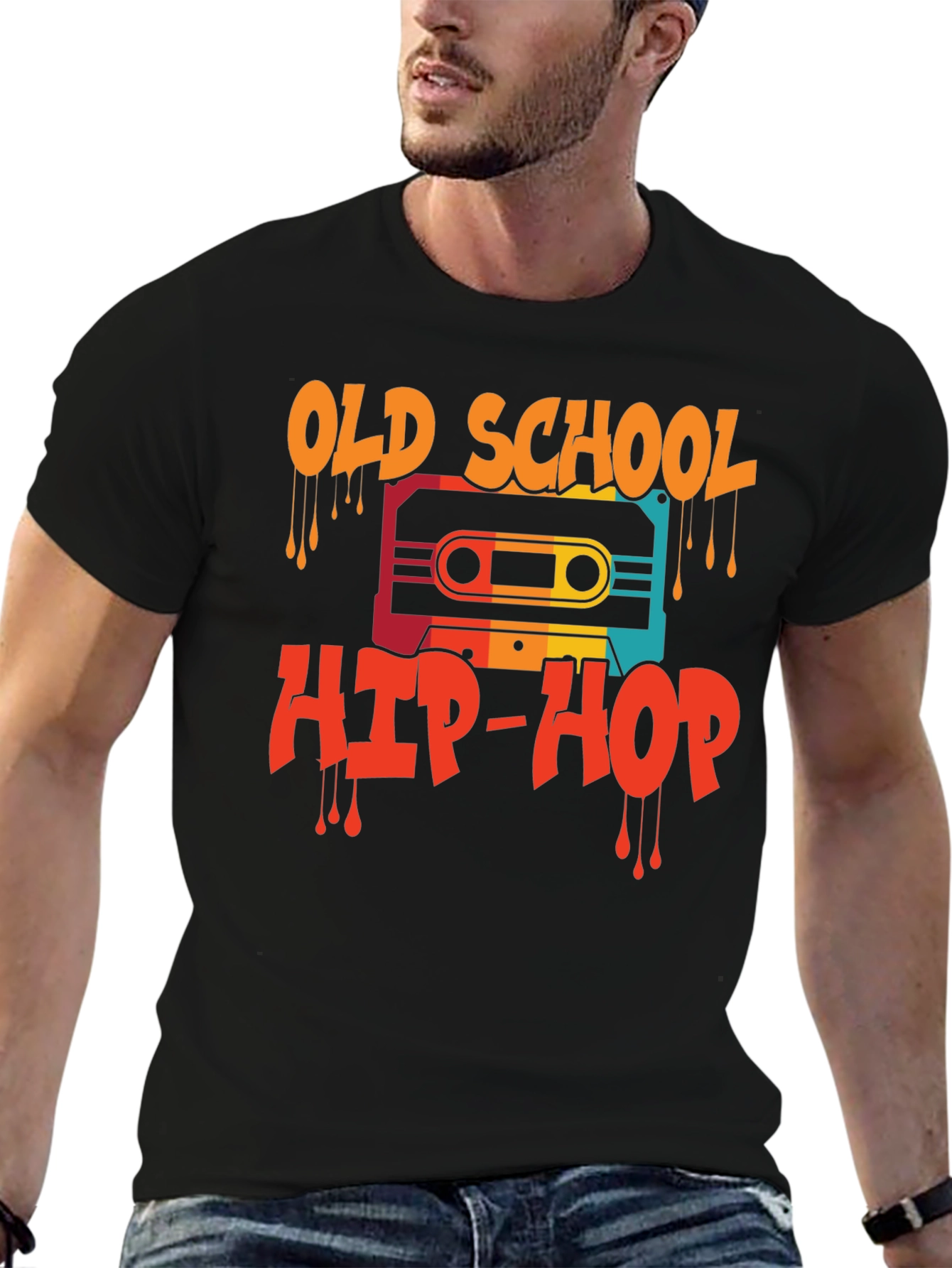 Old School Hip-Hop Graphic Tee