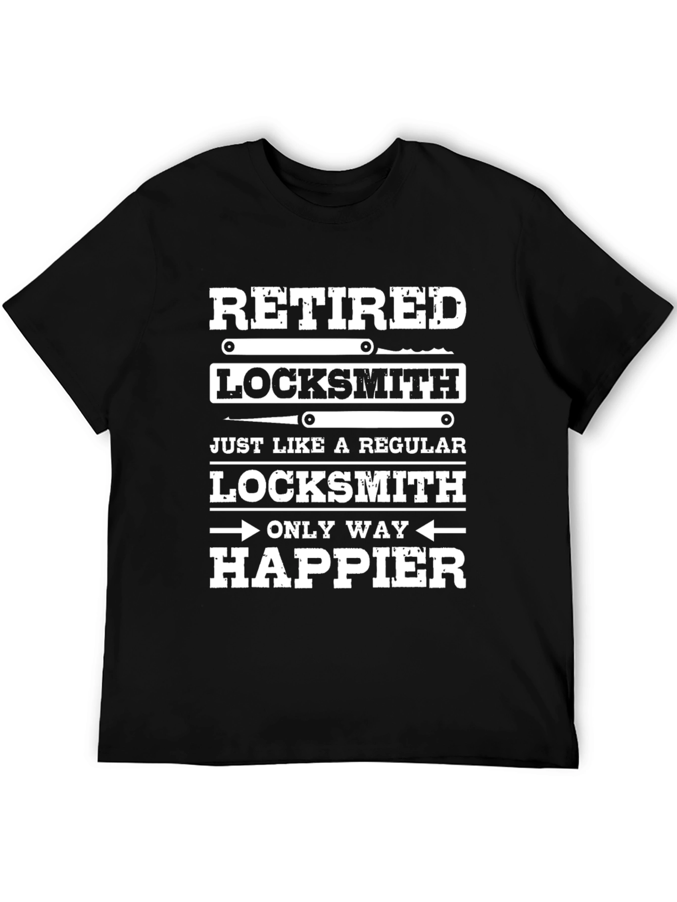 Retired Locksmith Graphic Tee