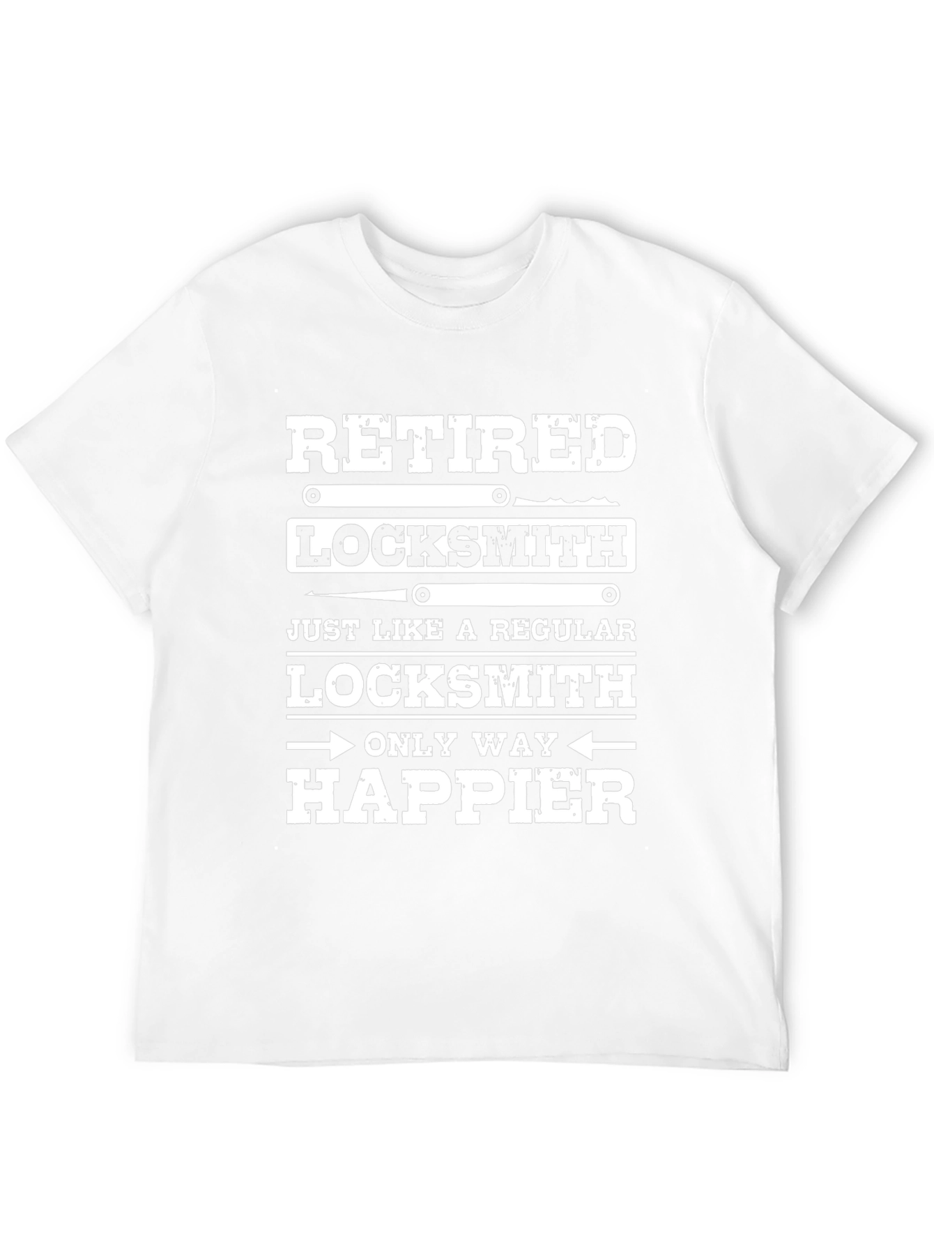 Retired Locksmith Graphic Tee
