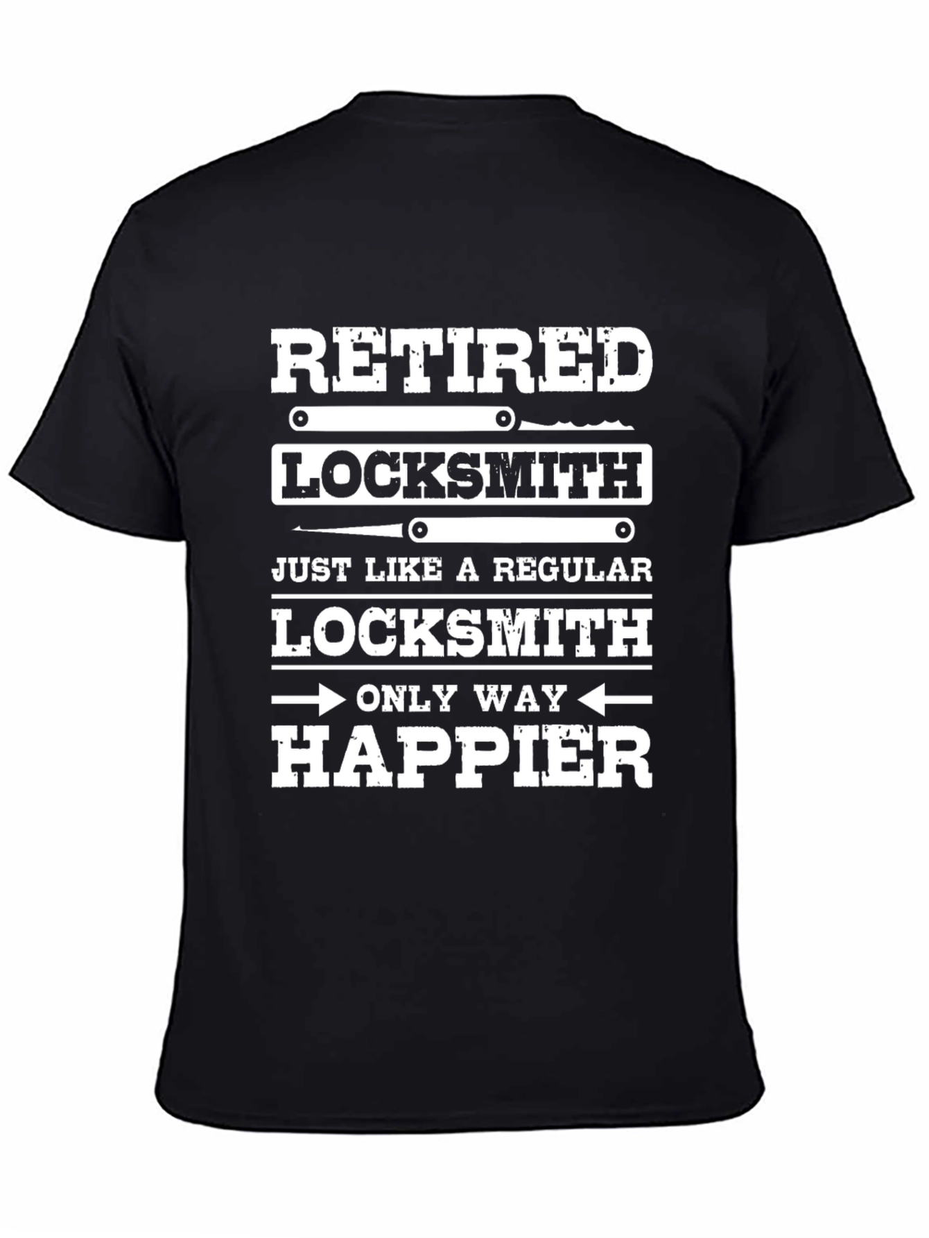 Retired Locksmith Graphic Tee