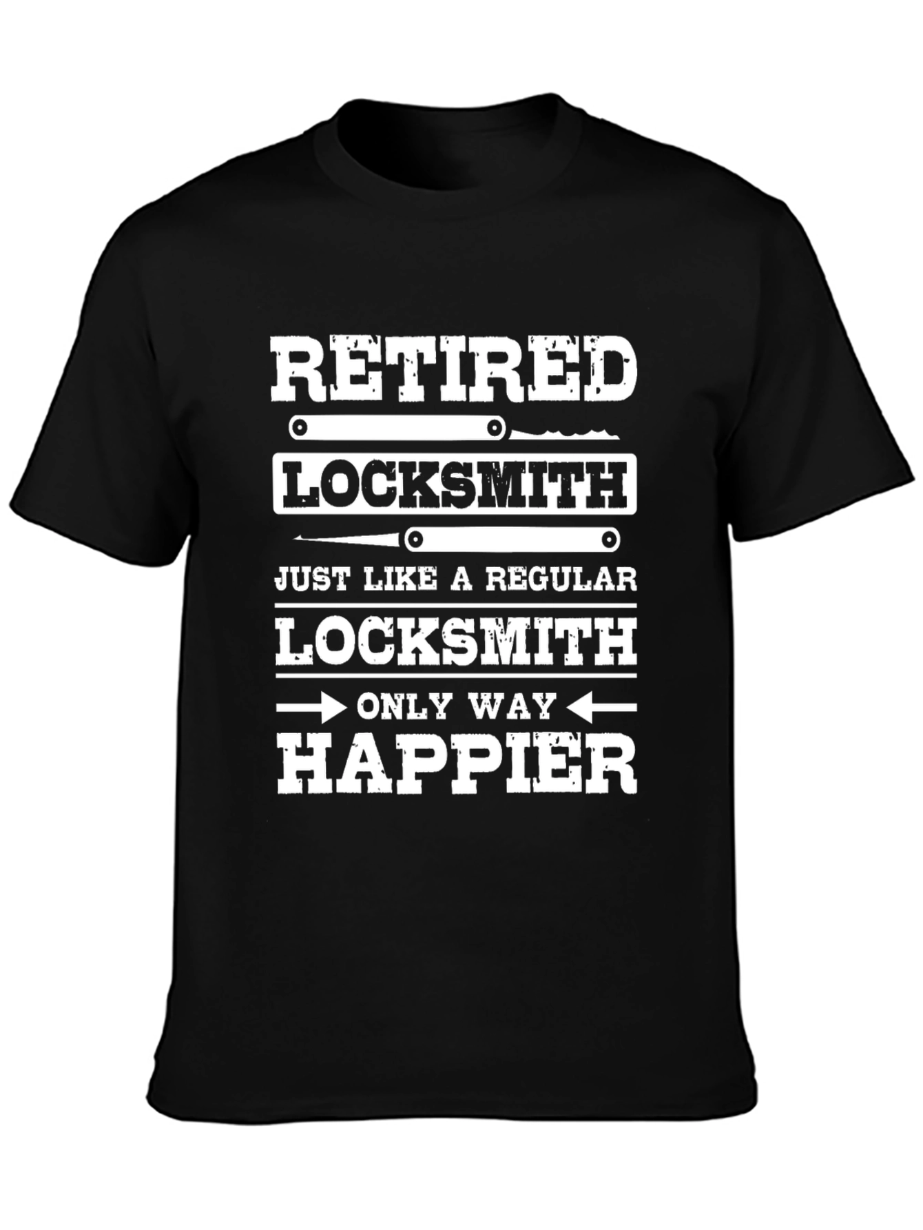 Retired Locksmith Graphic Tee