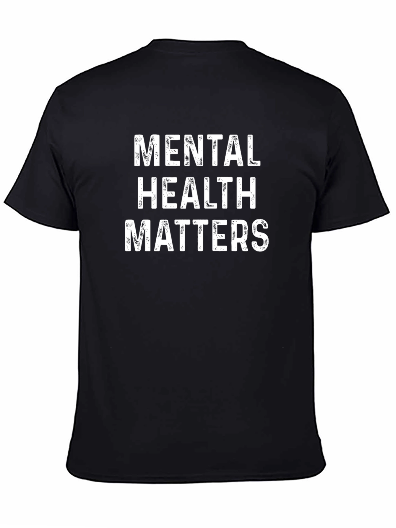 Mental Health Matters Graphic Tee - Black