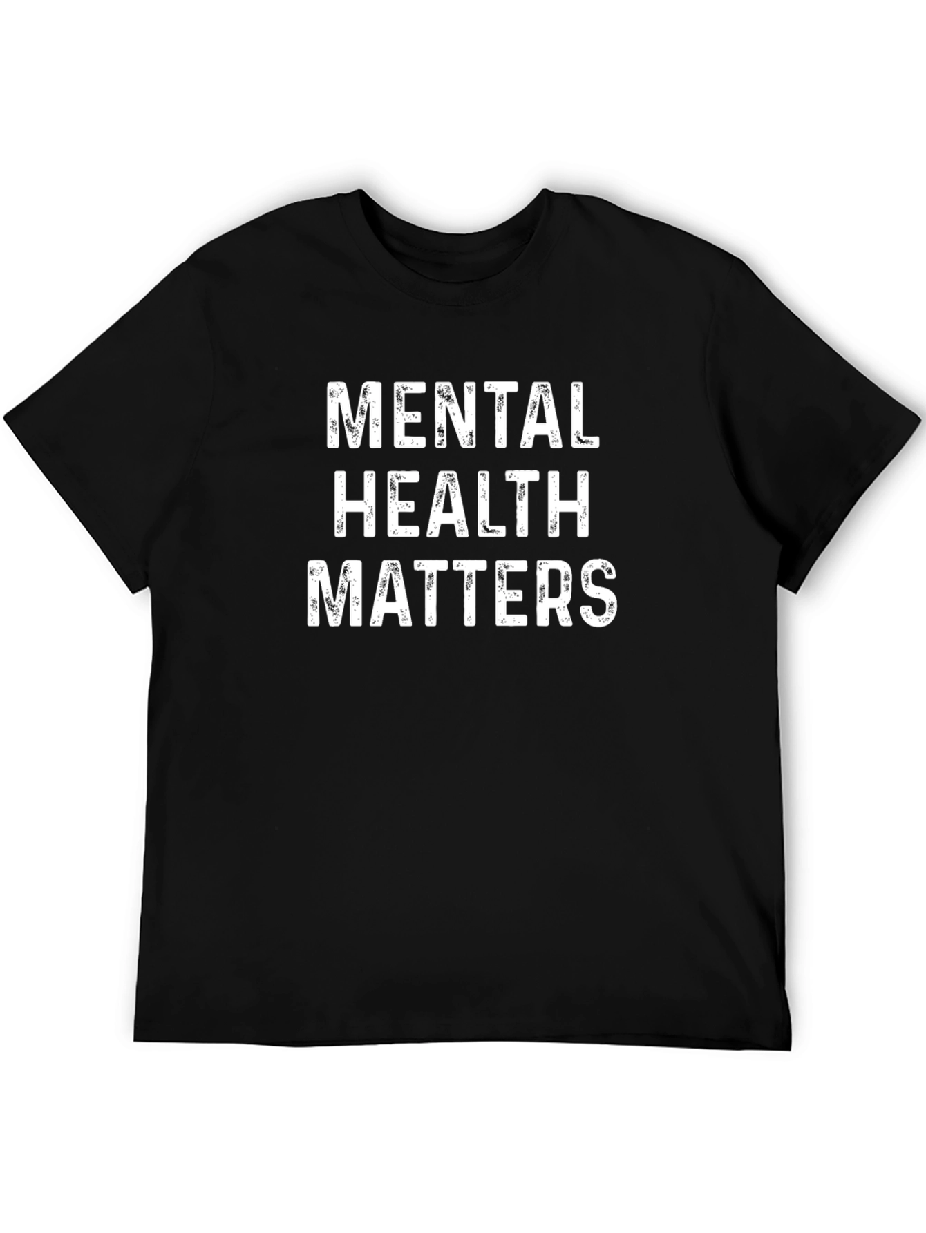 Mental Health Matters Graphic Tee - Black