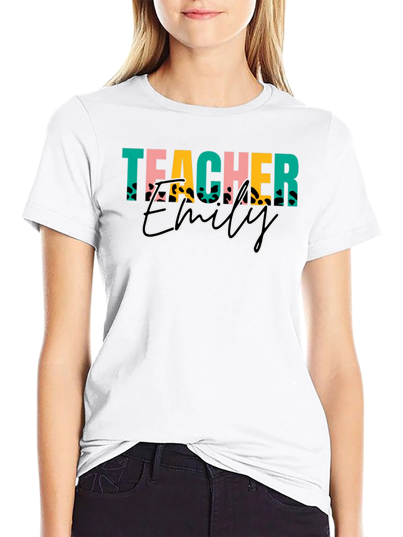 Teacher Emily Custom T-Shirt
