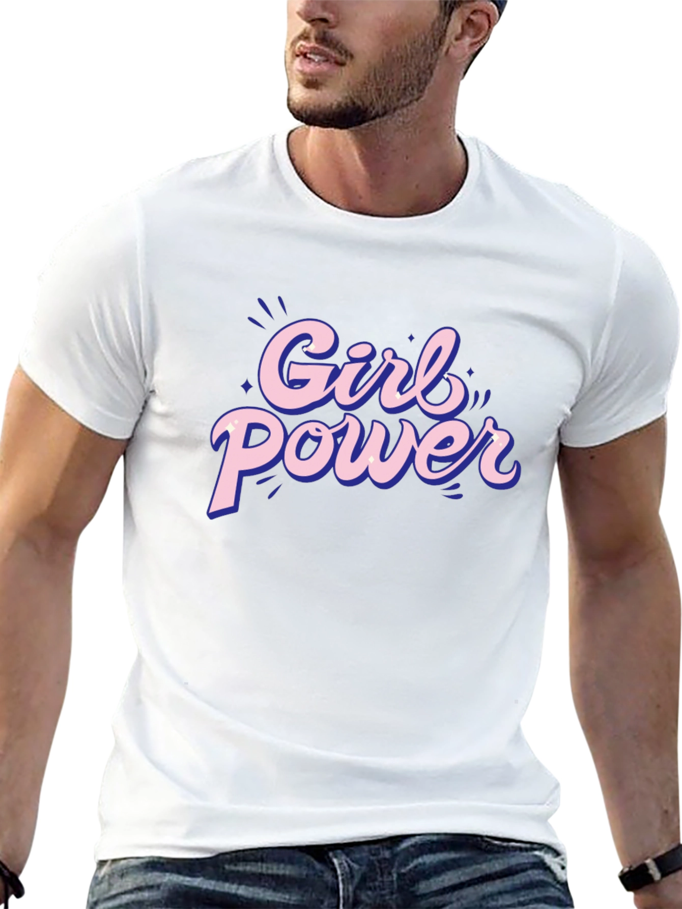 Girl Power Graphic Tee - Empowering Womens T-Shirt
