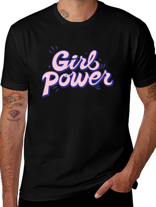 Girl Power Graphic Tee - Empowering Womens T-Shirt
