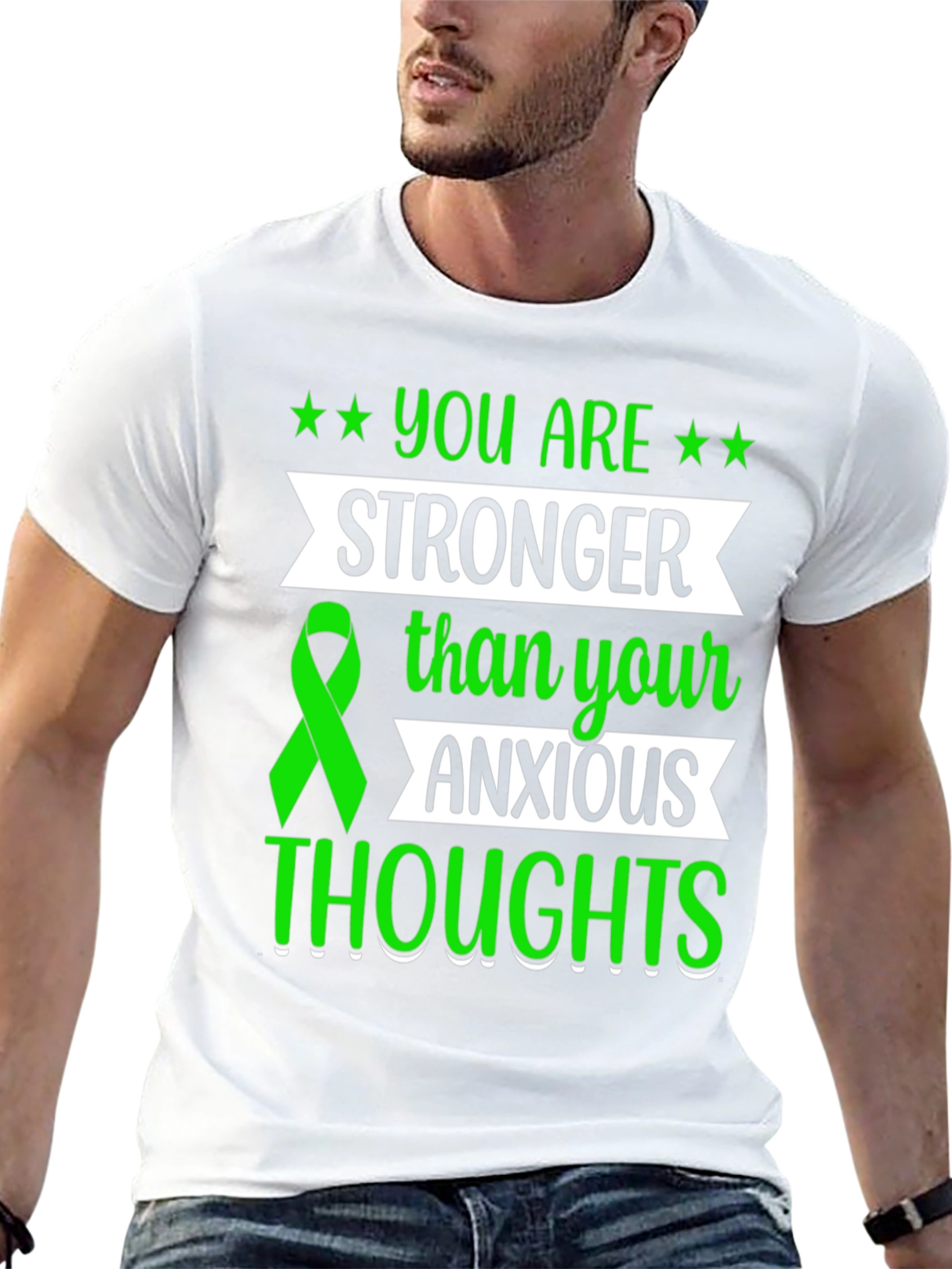 You Are Stronger Than Your Anxious Thoughts T-Shirt