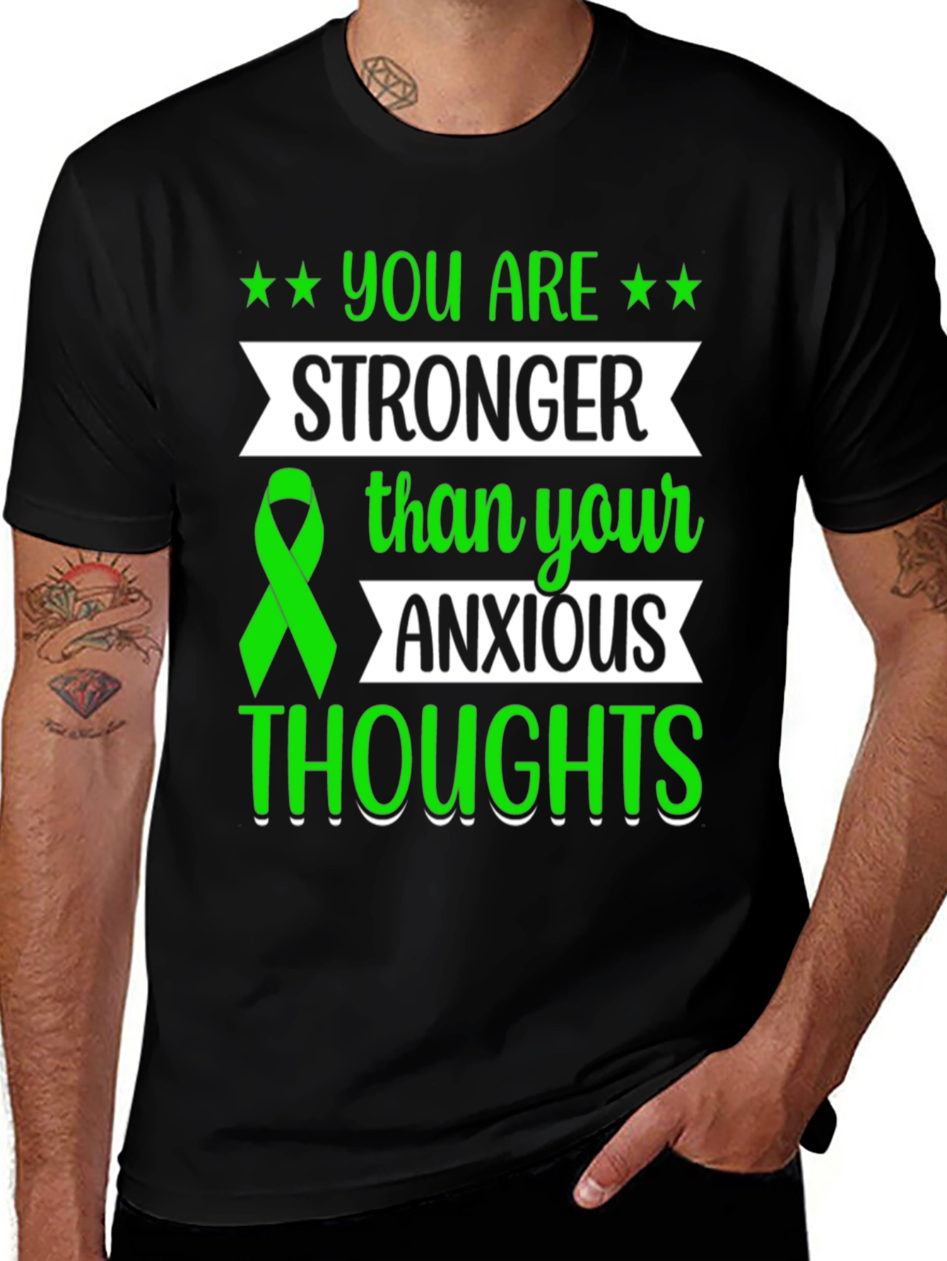 You Are Stronger Than Your Anxious Thoughts T-Shirt