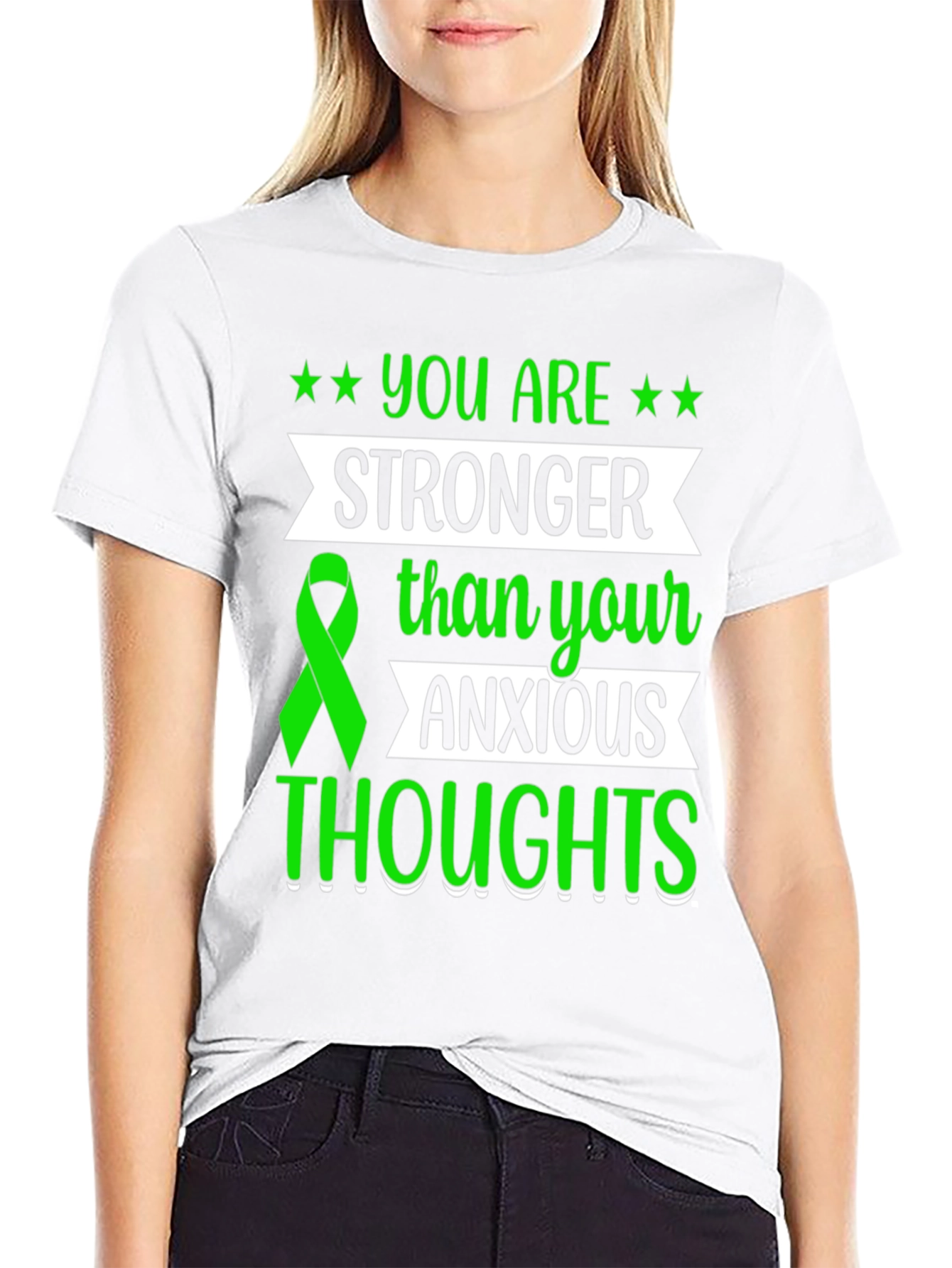 You Are Stronger Than Your Anxious Thoughts T-Shirt